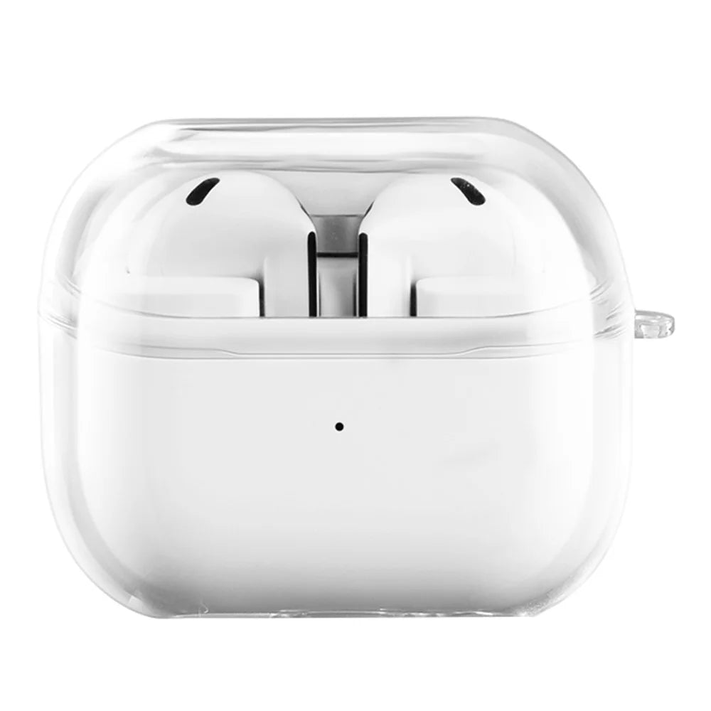 For Samsung Galaxy Buds3 Case Clear PC Bluetooth-compatible Earbuds Protective Cover - 1