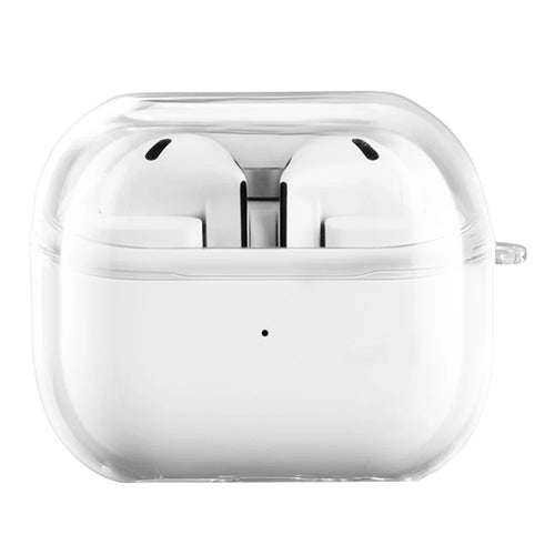 For Samsung Galaxy Buds3 Case Clear PC Bluetooth-compatible Earbuds Protective Cover - 1