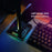 RGB Headphone Desktop Stand Gaming Headset Holder with 3.5mm AUX 2 USB Ports for Bose JBL AKG - 3