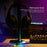 RGB Headphone Desktop Stand Gaming Headset Holder with 3.5mm AUX 2 USB Ports for Bose JBL AKG - 4