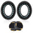 1 Pair For Bose 700 Headphone Earpads Protein Leather+Sponge Earmuffs - Black - 2