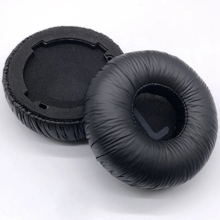 1 Pair For JBL Tune 600BTNC / Tune 660NC Headphone Earpads Leather+Sponge Earmuffs - Black - 1