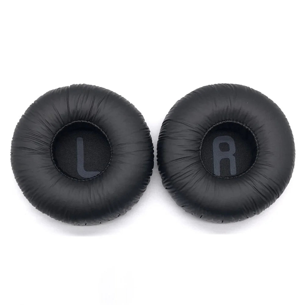 1 Pair For JBL Tune 600BTNC / Tune 660NC Headphone Earpads Leather+Sponge Earmuffs - Black - 2