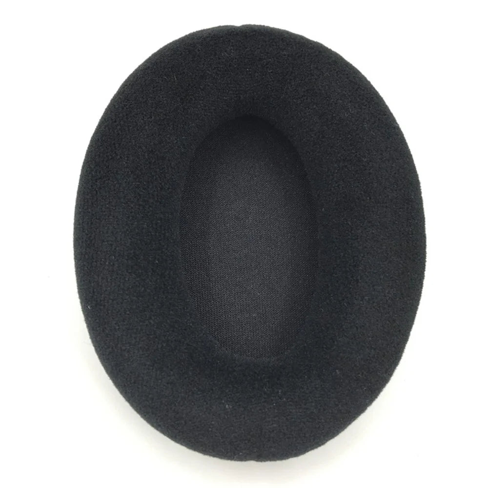 1 Pair For Hyperx Cloud II / Alpha S / Stinger / Flight Headphone Earpads Velvet+Sponge Earmuffs - Black - 3