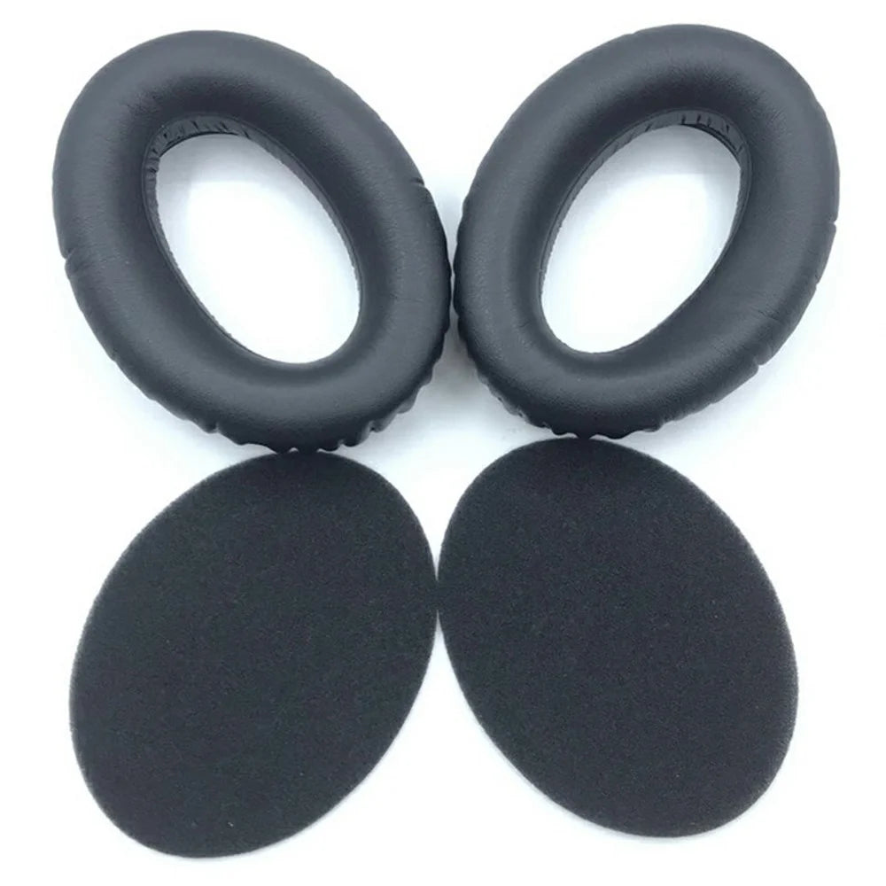1Pair For Sennheiser HD 660S / 650 / 600 / 545 / 565 / 580 Replacement Earpads Headphone Cushions Ear Pad, Black - 2