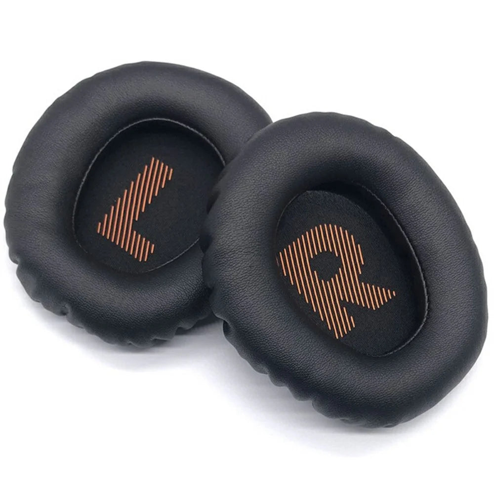 1Pair For JBL Quantum 360 / 350 Headphone Ear Pads Protein Leather Earmuffs - Black - 1