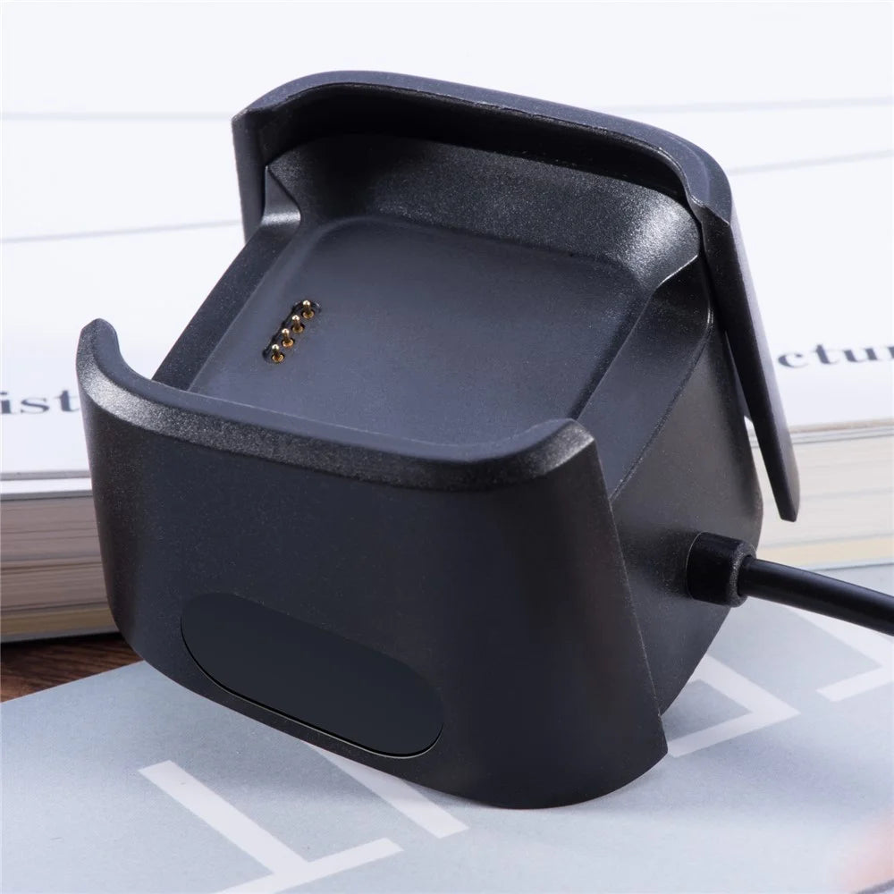 1m USB Charger Smart Watch Charging Dock Cradle Cable for Fitbit Versa Lite - 2