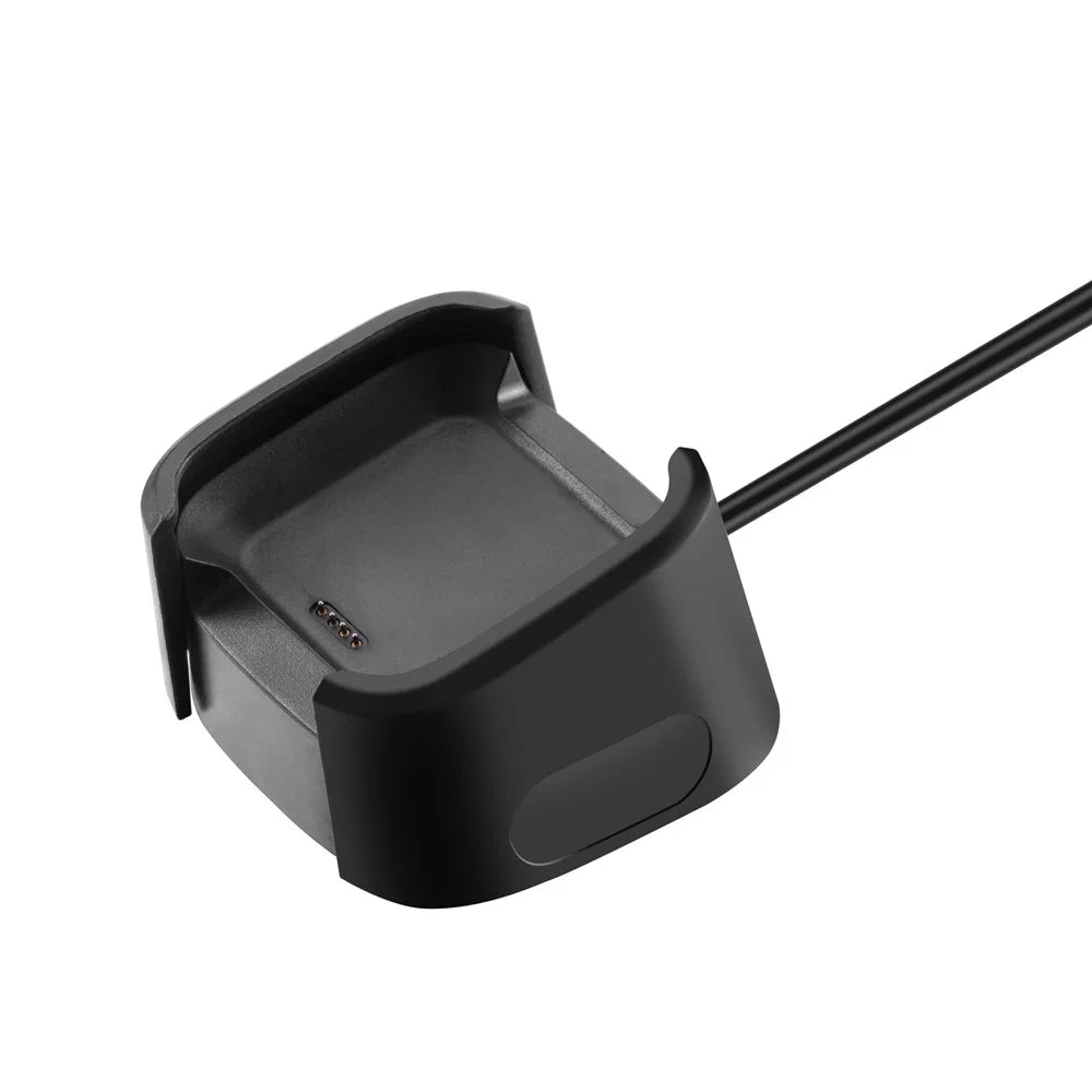 1m USB Charger Smart Watch Charging Dock Cradle Cable for Fitbit Versa Lite - 6
