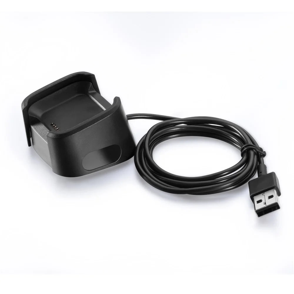 1m USB Charger Smart Watch Charging Dock Cradle Cable for Fitbit Versa Lite - 7