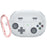 For Huawei Freebuds Pro 3 Case Game Console Design Liquid Silicone Earbuds Cover with Carabiner - Light Grey - 1
