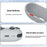 For Huawei Freebuds Pro 3 Case Game Console Design Liquid Silicone Earbuds Cover with Carabiner - Light Grey - 2
