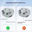 For Huawei Freebuds Pro 3 Case Game Console Design Liquid Silicone Earbuds Cover with Carabiner - Light Grey - 3