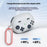 For Huawei Freebuds Pro 3 Case Game Console Design Liquid Silicone Earbuds Cover with Carabiner - Light Grey - 6