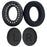 JZF-483 1 Pair For Bose Quietcomfort 35 Wireless Headphone Earpads Cooling Gel Replacement Earmuffs - Black - 1