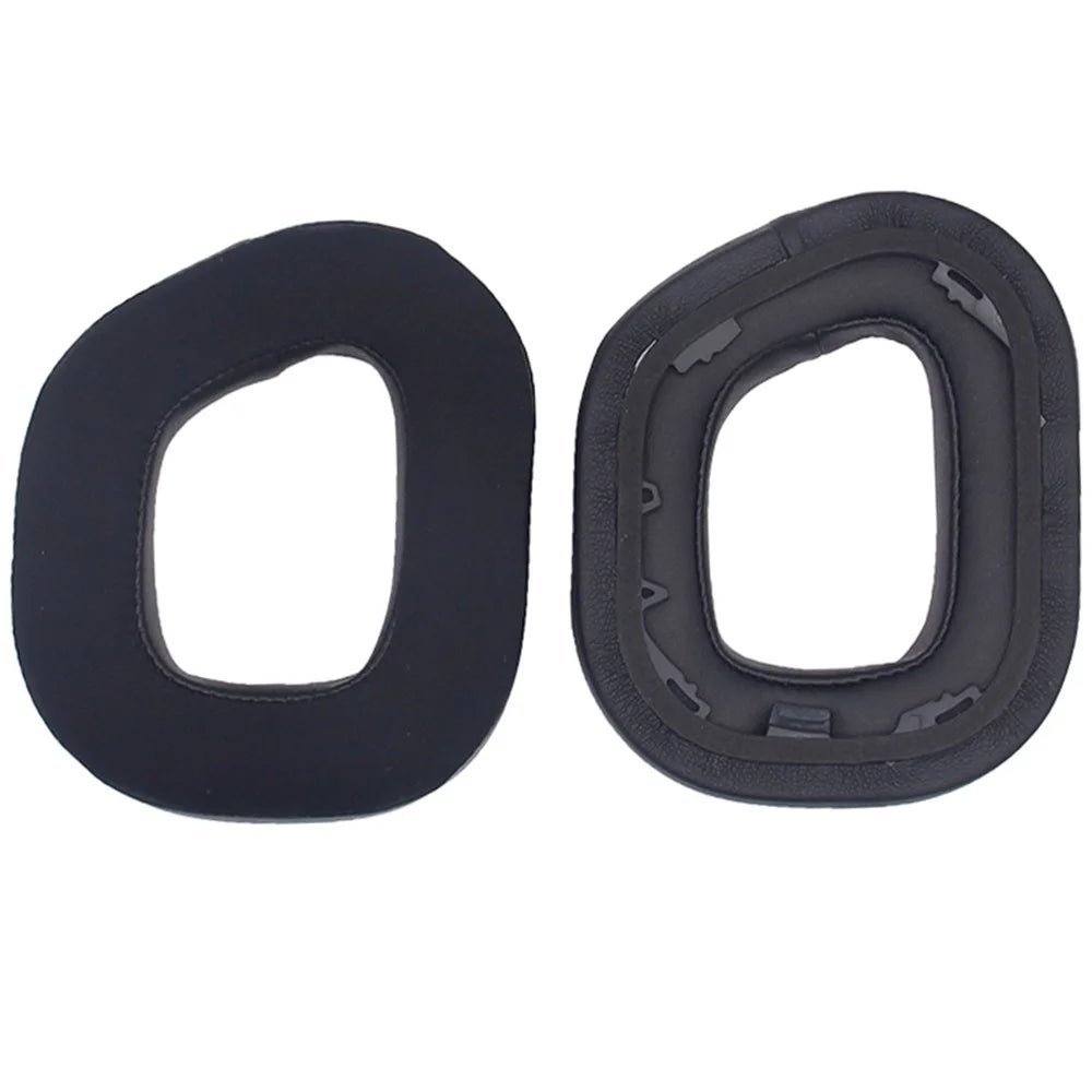 JZF-403 1 Pair Earpads for Corsair HS80 RGB Wireless Gaming Headset Replacement Cooling Gel Earmuffs - 2