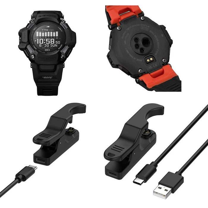 100cm Charging Cable for Casio G-SHOCK GBD-H2000 Smart Watch Charger - 2