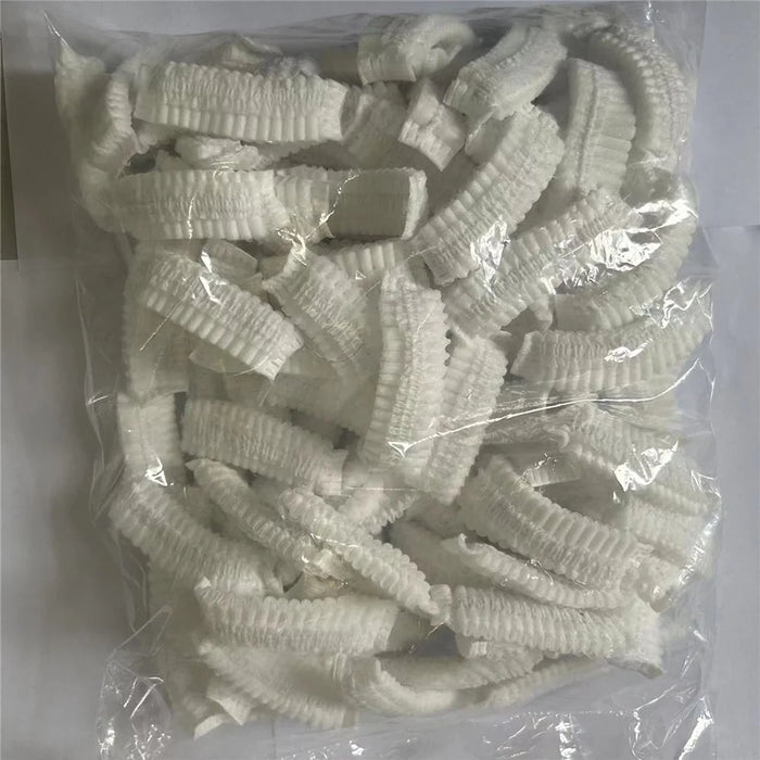 100Pcs 10-13cm Headphone Ear Covers Disposable Sanitary Non-Woven Earpad Covers - Black - 6