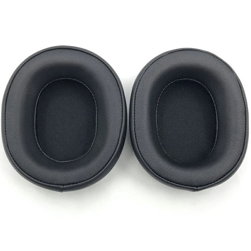 1 Pair Protein Leather Earpads for Audio-Technica ATH-WS990BT Headphone Earmuffs - Black - 2