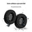 1 Pair Earpad Silicone Case for JBL Tune 770NC On-Ear Headphone Cushion Protective Cover - Black - 2