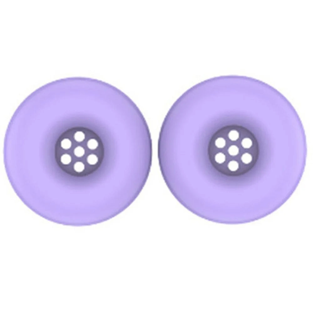 1 Pair Earpad Silicone Case for JBL Tune 520BT On-Ear Headphone Cushion Protective Cover - Purple - 1