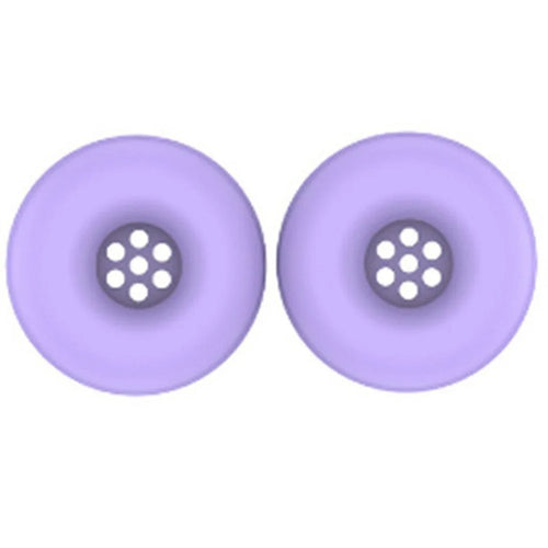 1 Pair Earpad Silicone Case for JBL Tune 520BT On-Ear Headphone Cushion Protective Cover - Purple - 1