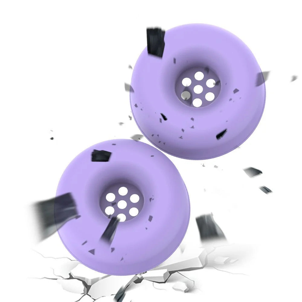 1 Pair Earpad Silicone Case for JBL Tune 520BT On-Ear Headphone Cushion Protective Cover - Purple - 2