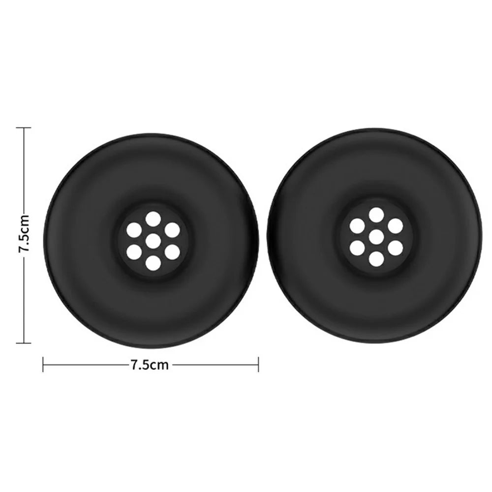 1 Pair Earpad Silicone Case for JBL Tune 520BT On-Ear Headphone Cushion Protective Cover - Purple - 5