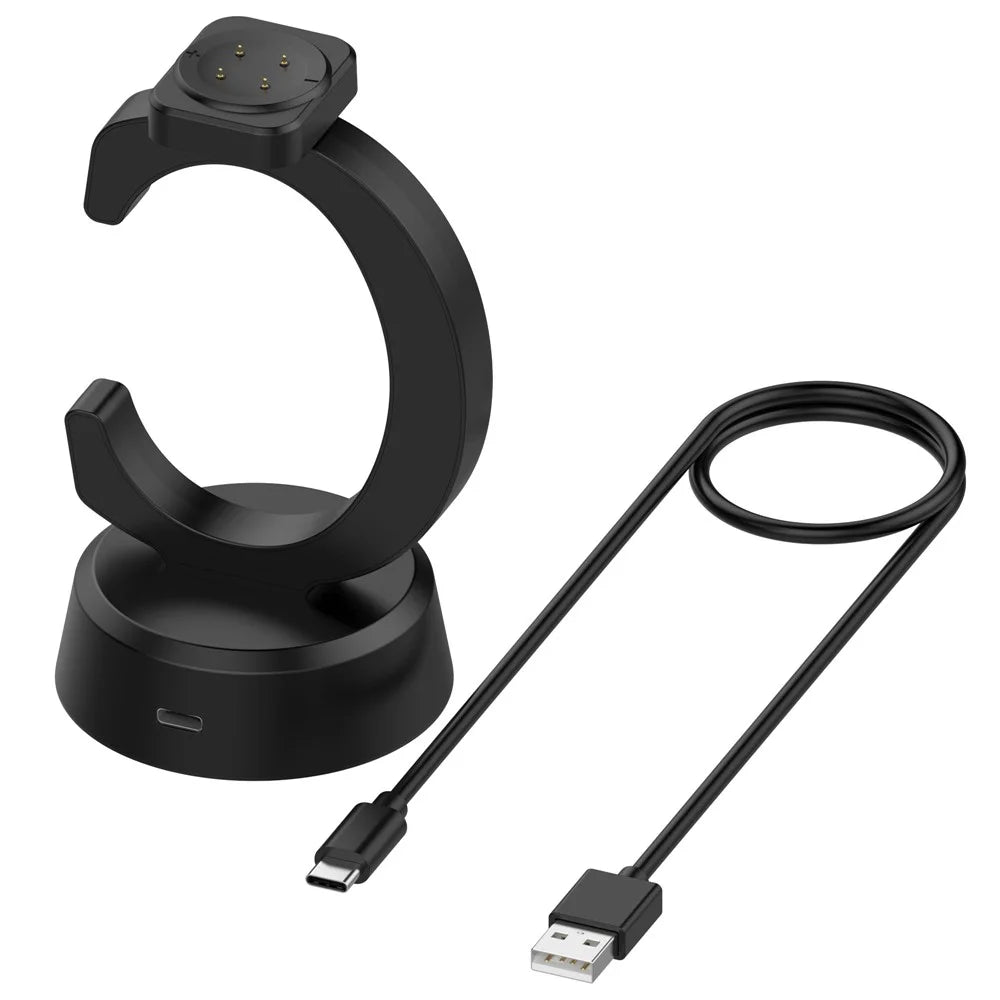 For Google Pixel Watch 3 45mm 41mm / Watch 2 / Fitbit Ace LTE Charging Dock Watch Charger with 1m Cable - 1