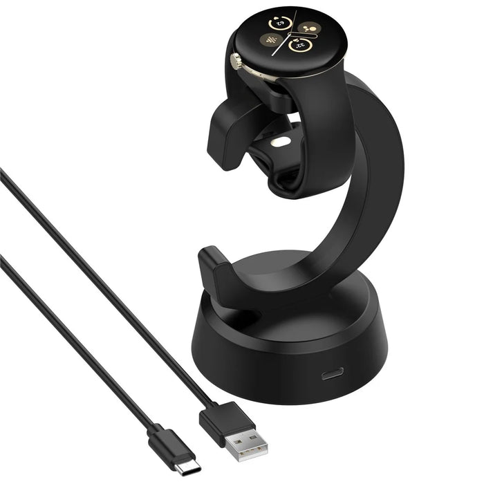 For Google Pixel Watch 3 45mm 41mm / Watch 2 / Fitbit Ace LTE Charging Dock Watch Charger with 1m Cable - 7