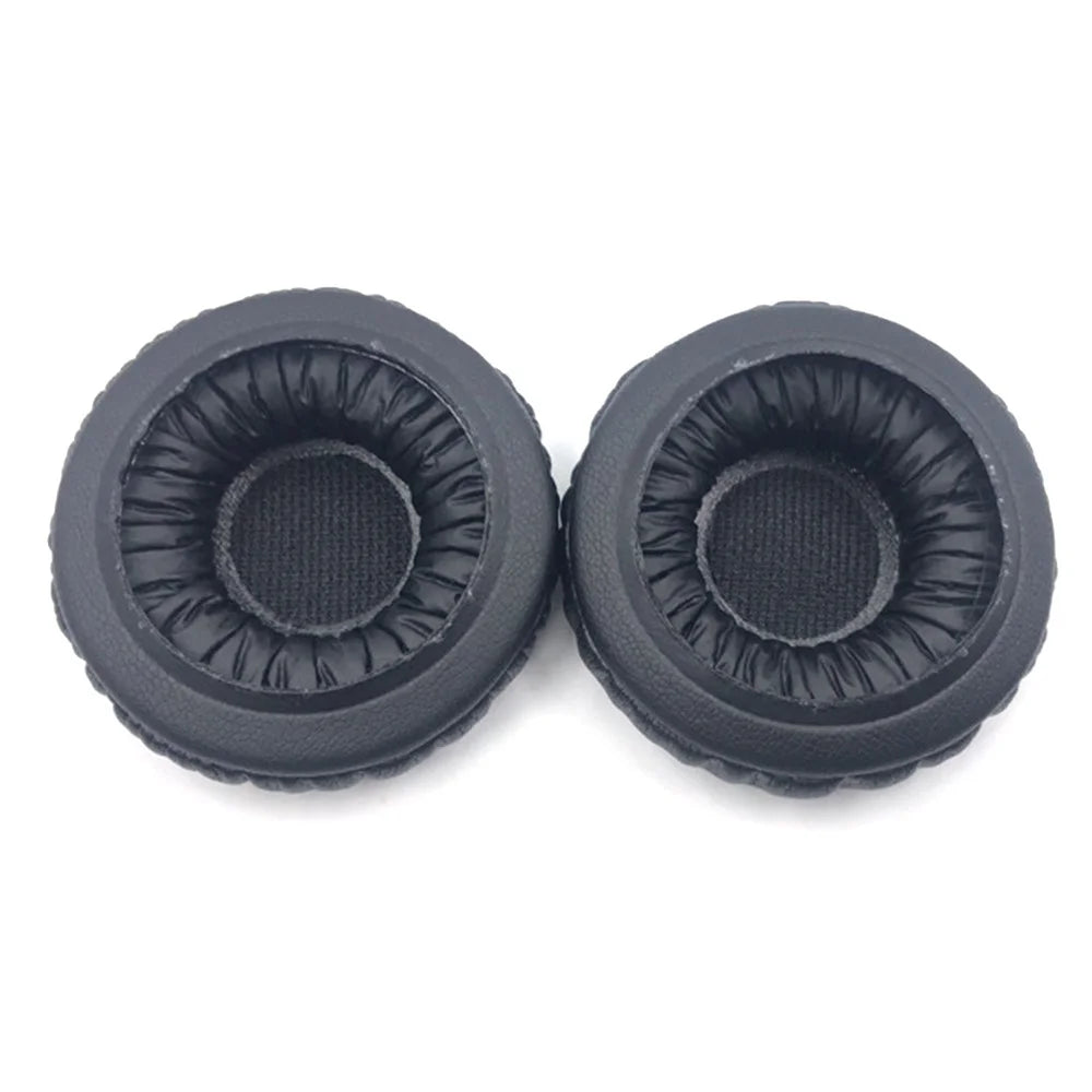 1 Pair Headphone Earpads for AKG Y45BT / Y45 / Y40 Soft Leather+Memory Foam Earmuffs - Black - 1