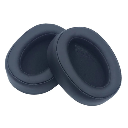 1 Pair For Sony MDR-H600A / MDR-100AAP Headphone Earpads Leather+Memory Foam Ear Pads Cushions - Black - 1