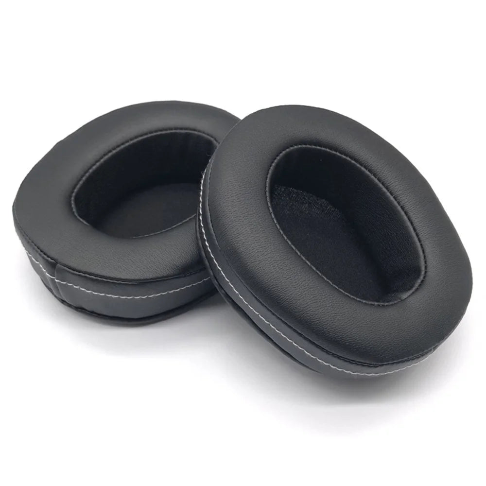 1 Pair For Denon AH-D7100 / AH-D600 Headphone Earpads Soft Leather+Memory Foam Earmuffs - 1