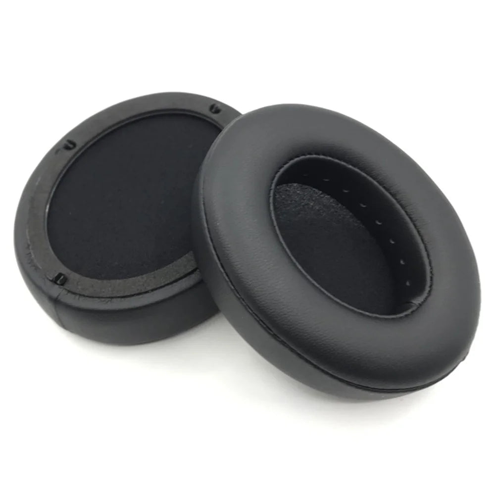 1Pair For Edifier W855BT Headphone Ear Pads PU Leather Earmuffs - Black - 1