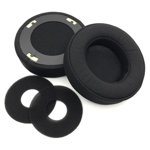 1 Pair For AKG Q701 / K601 / K701 / K612 Pro / K712 Pro Headphone Earpads Mesh Cloth+Memory Foam Ear Pads Cushions - Black - 1