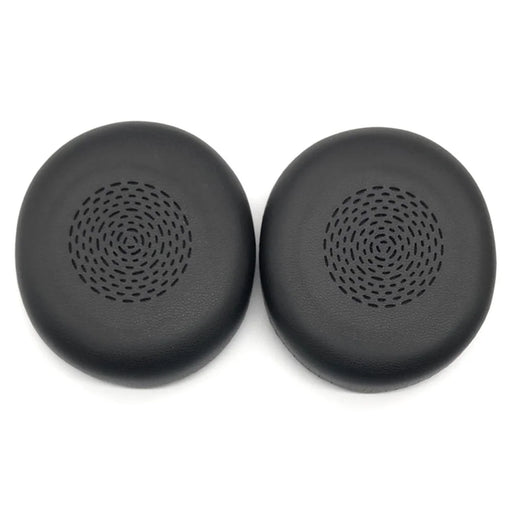1 Pair For Jabra Evolve2 75 Headphone Earpads Leather+Memory Foam Ear Pads Cushions - Black - 2