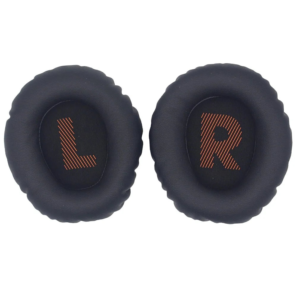 For JBL Quantum 350 / 360 Headphone Protein Leather Ear Pads+Mini Crowbar+Head Beam Sleeve - Black - 2