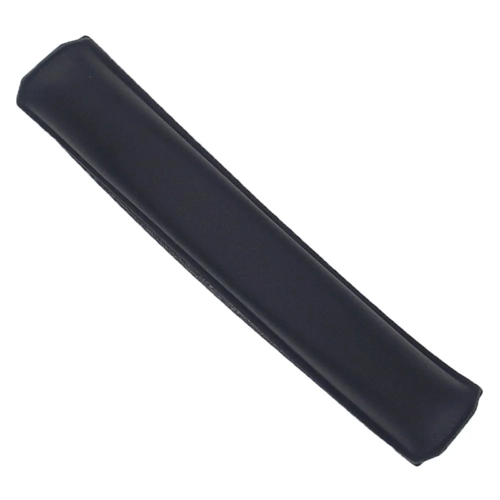 For Edifier W820NB Headphone Protein Leather Ear Pads+Mini Crowbar+Head Beam Sleeve - Black - 5