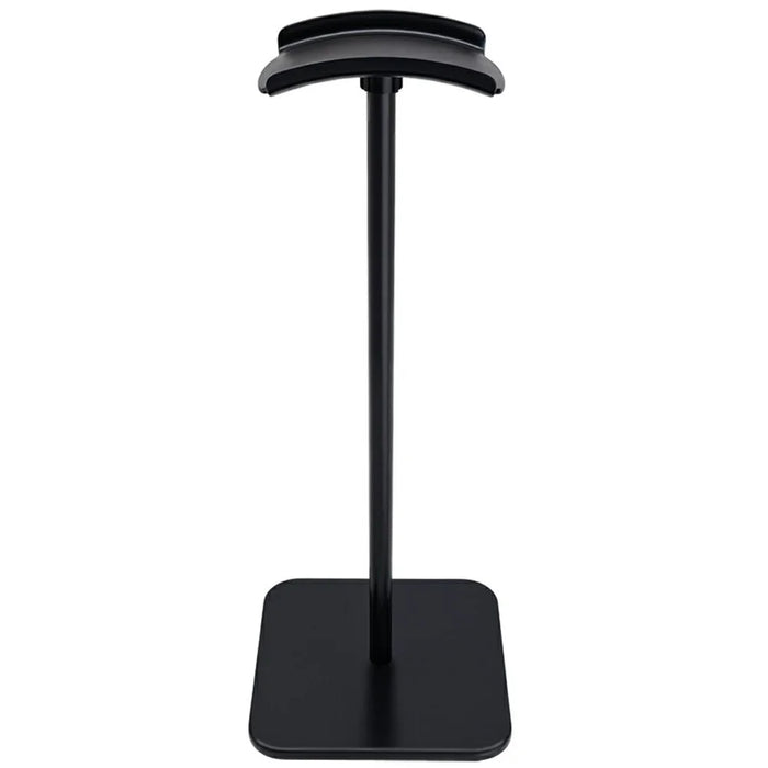 JD079 Headphone Desktop Stand Aluminum Alloy + Silicone Gaming Headset Holder Rack - Black - 1