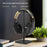 JD079 Headphone Desktop Stand Aluminum Alloy + Silicone Gaming Headset Holder Rack - Black - 3