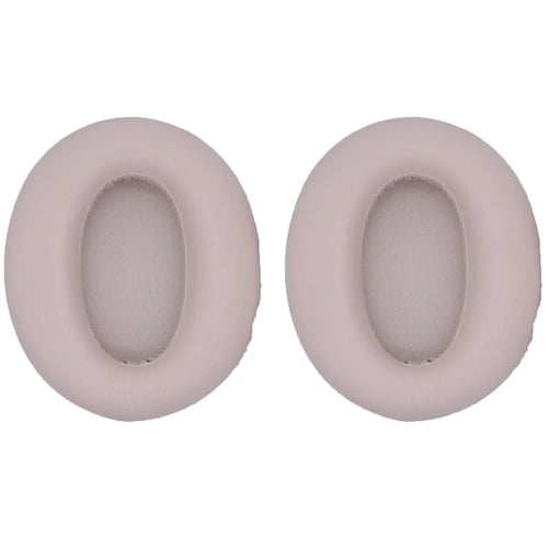 JZF-498 1 Pair for Edifier W820NB Headphone Earpads Sponge+Protein Leather Ear Cushions - Khaki - 1