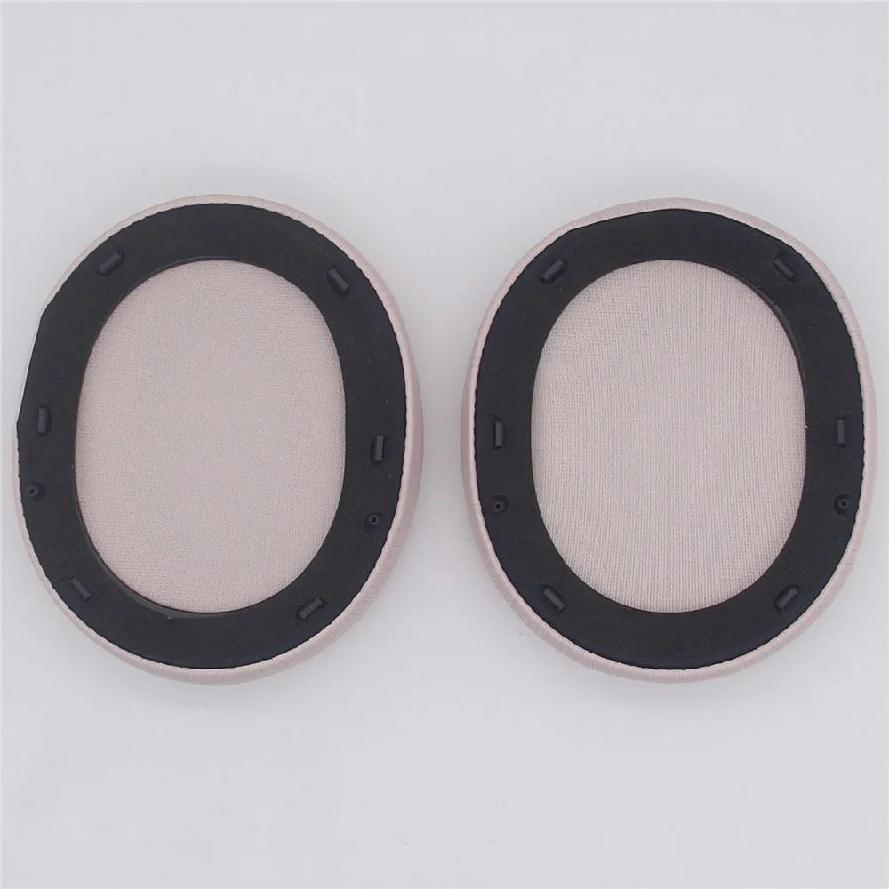 JZF-498 1 Pair for Edifier W820NB Headphone Earpads Sponge+Protein Leather Ear Cushions - Khaki - 3