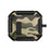 For Samsung Galaxy Buds3  /  Galaxy Buds3 Pro TPU + PC Earphone Protective Case Camouflage Earbud Charging Box with Carabiner - Green - 2