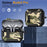 For Samsung Galaxy Buds3  /  Galaxy Buds3 Pro TPU + PC Earphone Protective Case Camouflage Earbud Charging Box with Carabiner - Green - 3
