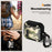 For Samsung Galaxy Buds3  /  Galaxy Buds3 Pro TPU + PC Earphone Protective Case Camouflage Earbud Charging Box with Carabiner - Green - 6