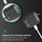 For AirPods 4 Case Carbon Fiber Texture TPU Earbuds Protective Cover with Hook - Black - 4