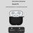 For Apple AirPods 4 Silicone Case Bluetooth-compatible Earphones Protective Sleeve with Hook - Black - 2