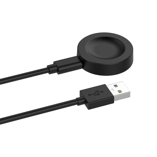Smart Watch USB Cable Wireless Charger Dock for Huawei Watch GT 5 46mm 41mm / Watch D / Watch GT Runner /  GT 3 46mm / Watch 3 / 3 Pro - Black - 1
