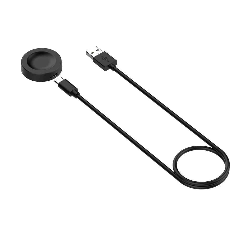 Smart Watch USB Cable Wireless Charger Dock for Huawei Watch GT 5 46mm 41mm / Watch D / Watch GT Runner /  GT 3 46mm / Watch 3 / 3 Pro - Black - 7