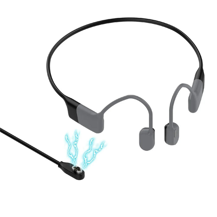 For Shokz Openswim Pro S710 Bone Conduction Earphone Magnetic Charger 1m USB-A Plug Charging Cable - 3