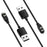 For Shokz Openswim Pro S710 Bone Conduction Earphone Magnetic Charger 1m USB-A Plug Charging Cable - 4